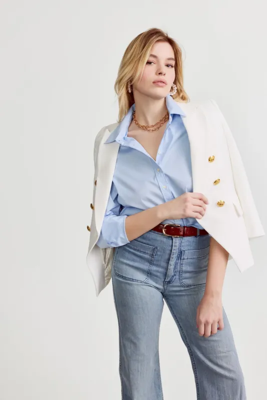 The Boyfriend Shirt sold by The Shirt by Rochelle Behrens