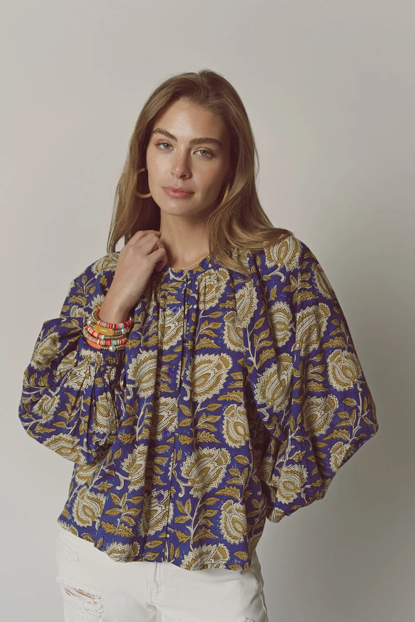 The Minka Shirt sold by The Shirt by Rochelle Behrens