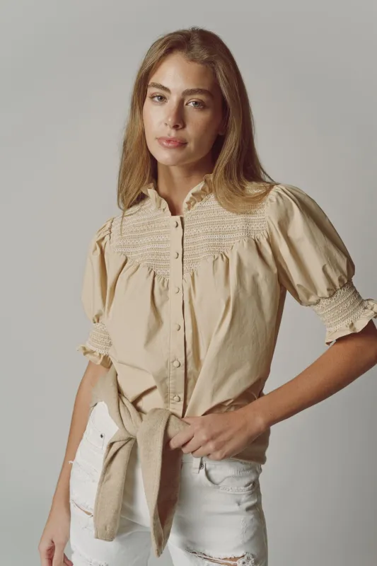 The Nicole Shirt sold by The Shirt by Rochelle Behrens