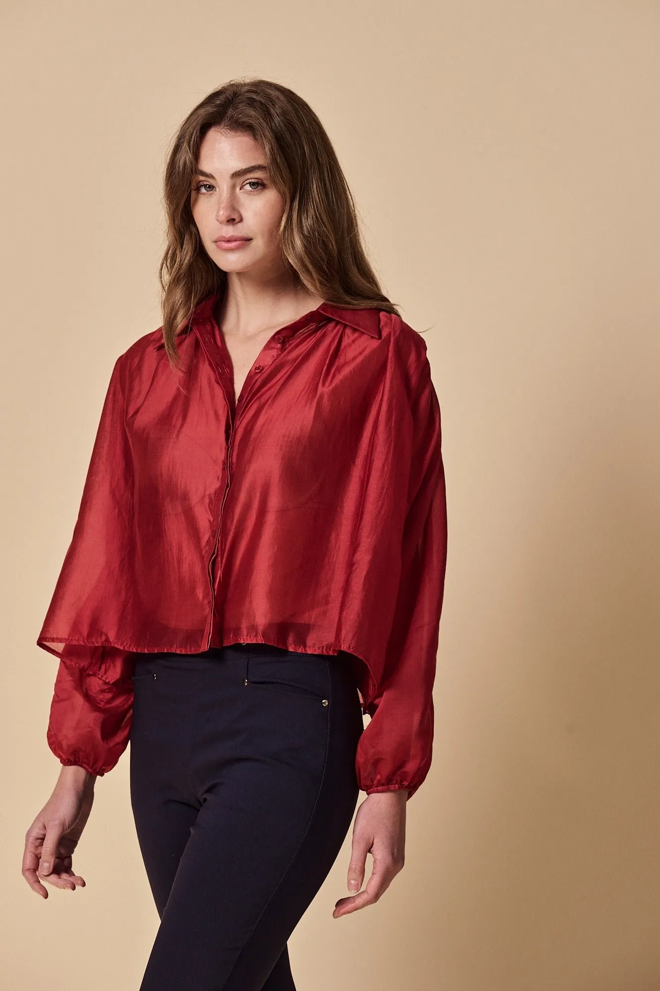 The Long Sleeve Hayden Shirt sold by The Shirt by Rochelle Behrens product image thumbnail 2