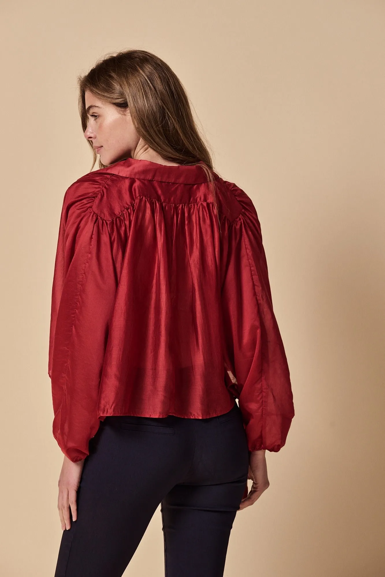 The Long Sleeve Hayden Shirt sold by The Shirt by Rochelle Behrens product image thumbnail 3