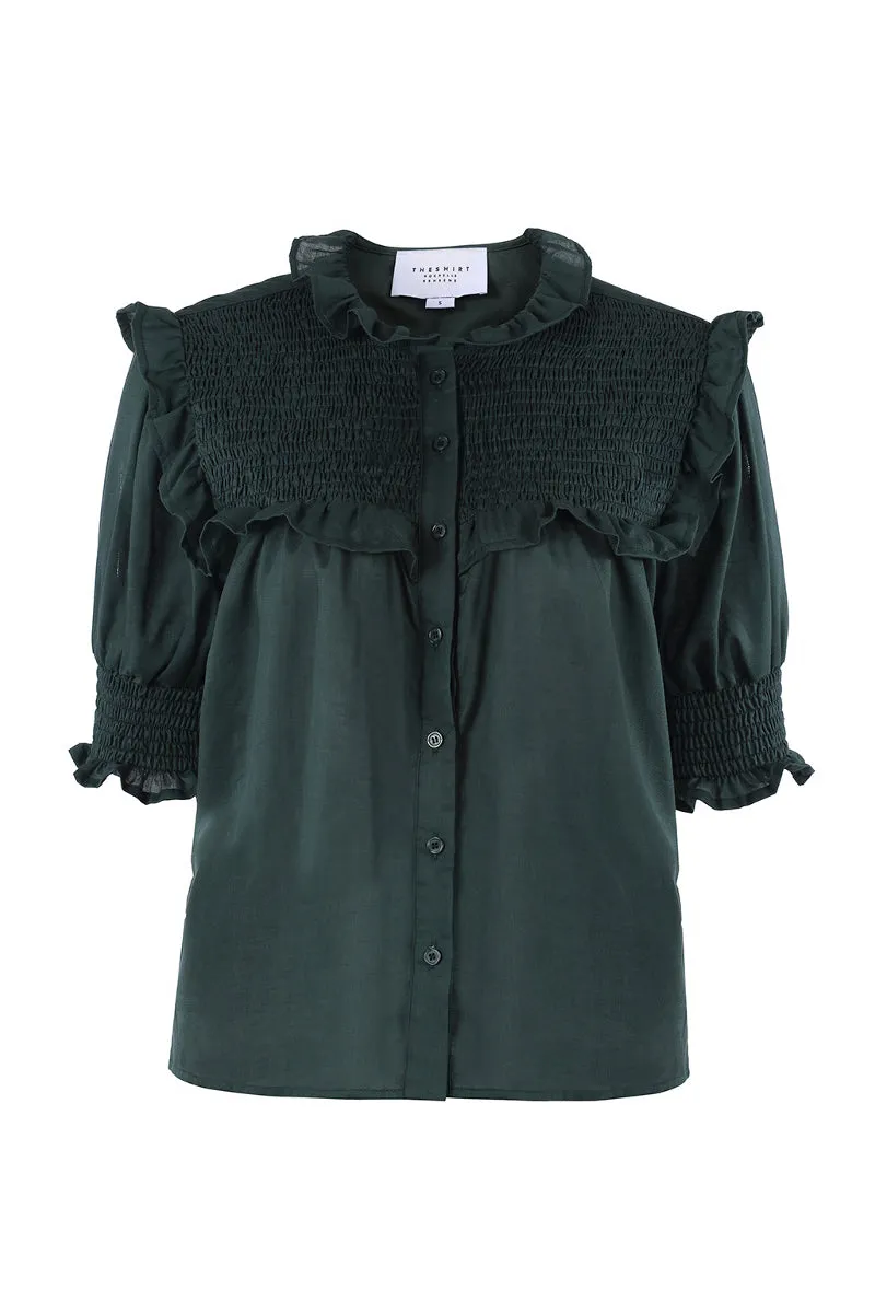 The Nicolette Shirt sold by The Shirt by Rochelle Behrens