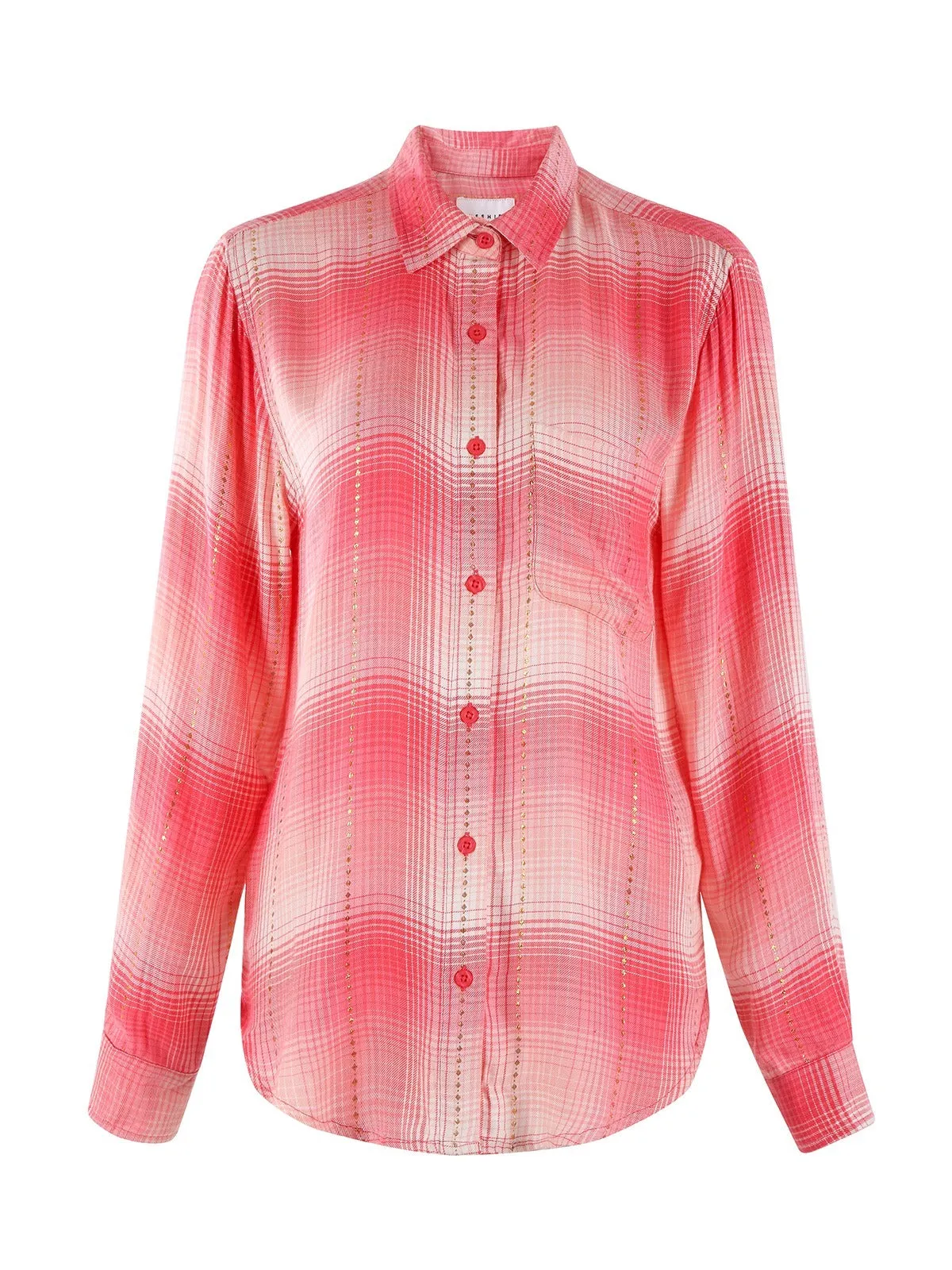 The Boyfriend Shirt in Plaid sold by The Shirt by Rochelle Behrens product image thumbnail 4