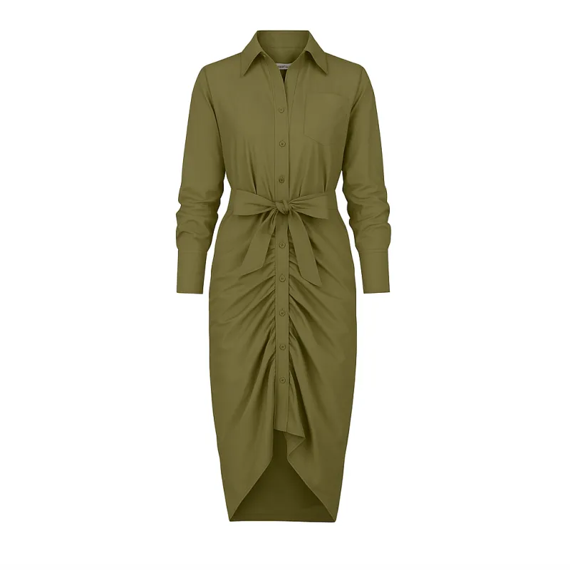 The Wrap Front Dress sold by The Shirt by Rochelle Behrens