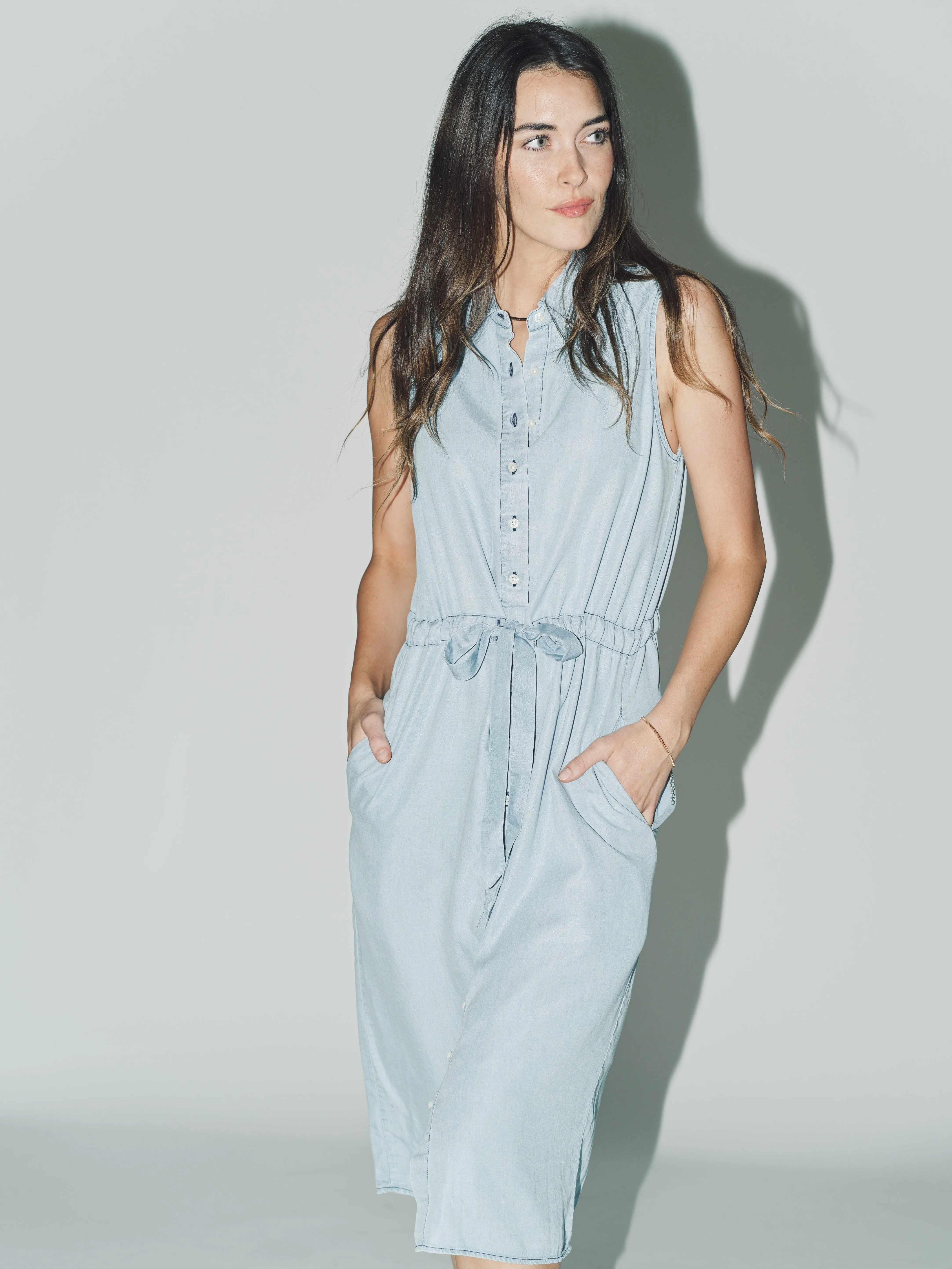 The Sleeveless Midi Dress sold by The Shirt by Rochelle Behrens product image thumbnail 2