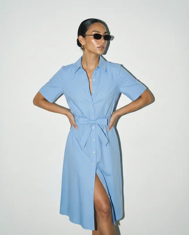 The Short Sleeve Midi Dress sold by The Shirt by Rochelle Behrens