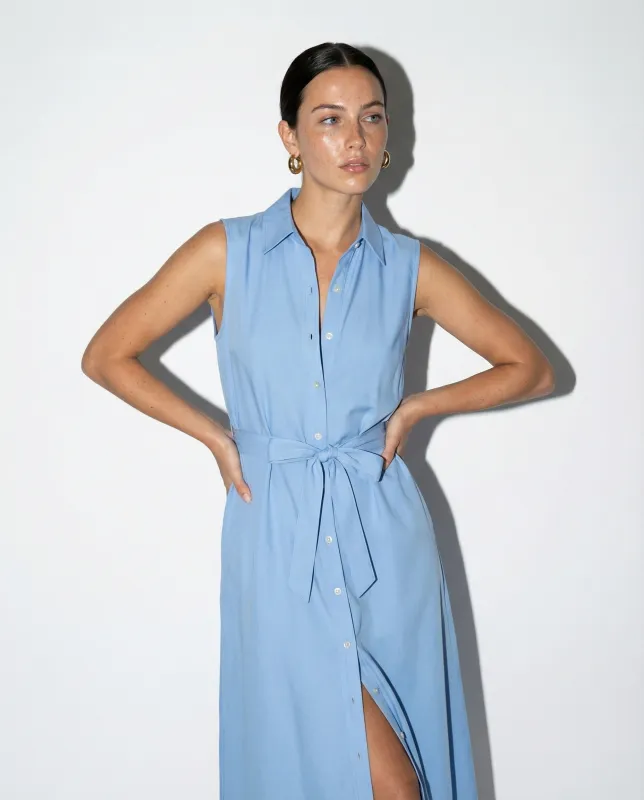 The Sleeveless Midi Dress sold by The Shirt by Rochelle Behrens