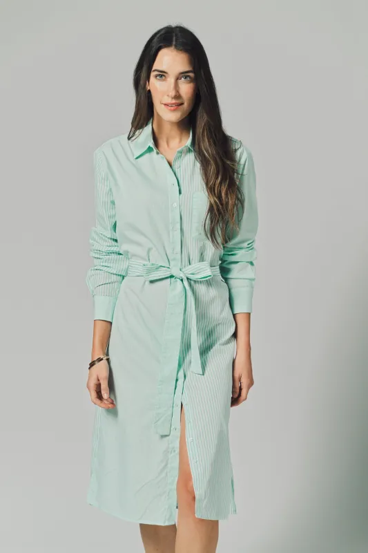 The Long Sleeve Midi Dress sold by The Shirt by Rochelle Behrens