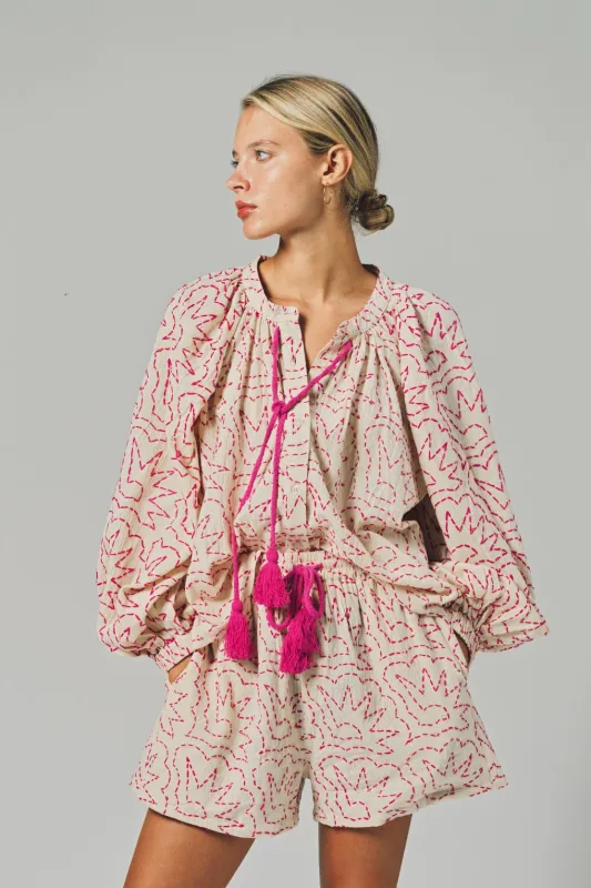 The Hannah Short made by The Shirt by Rochelle Behrens