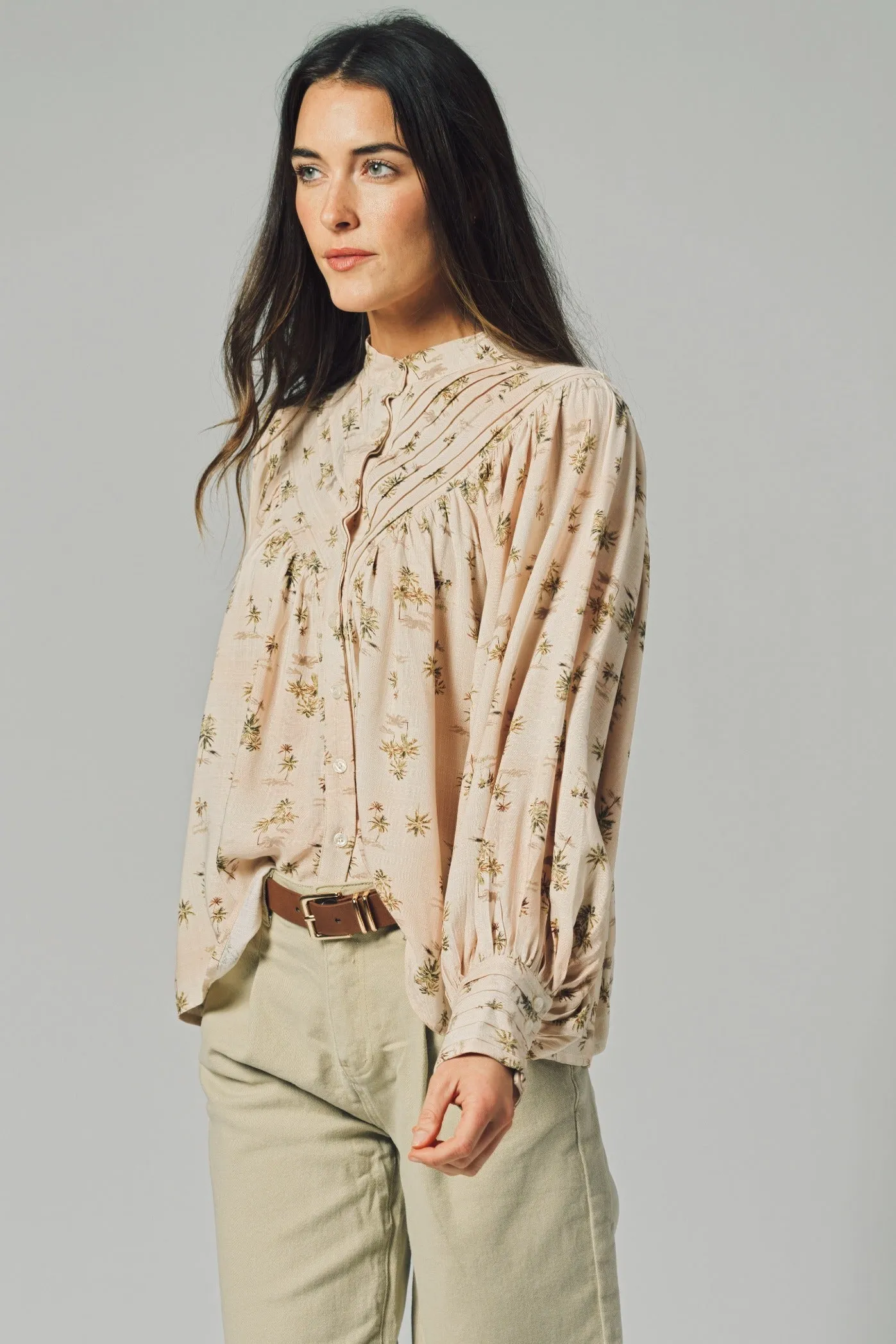 The Shiv Ruffled Shirt sold by The Shirt by Rochelle Behrens product image thumbnail 2