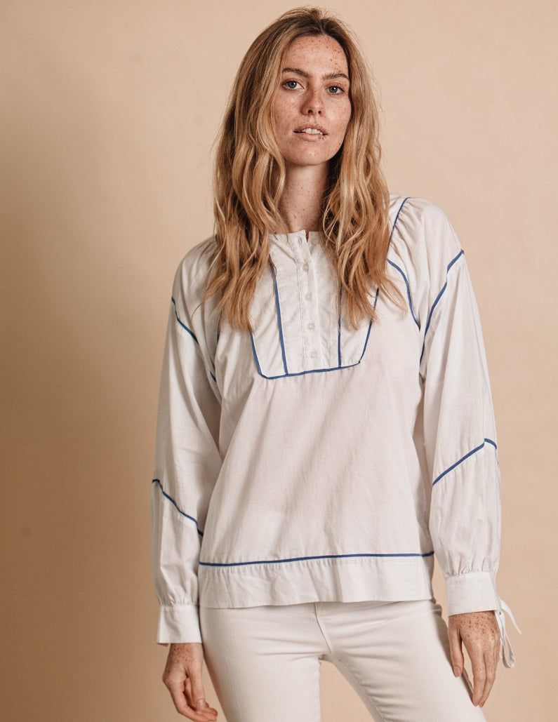 The Rebecca Shirt sold by The Shirt by Rochelle Behrens