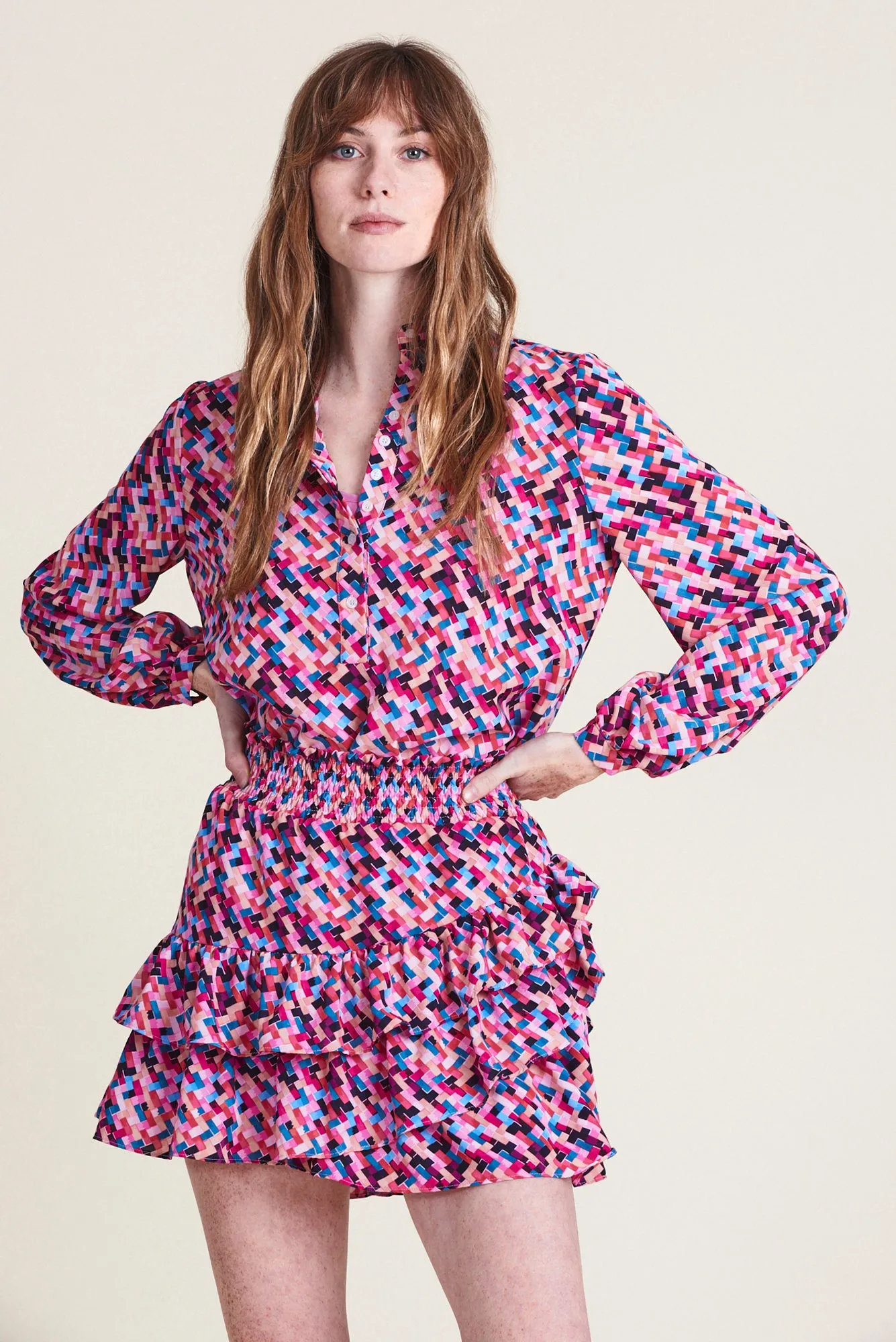 The Nica Shirt sold by The Shirt by Rochelle Behrens