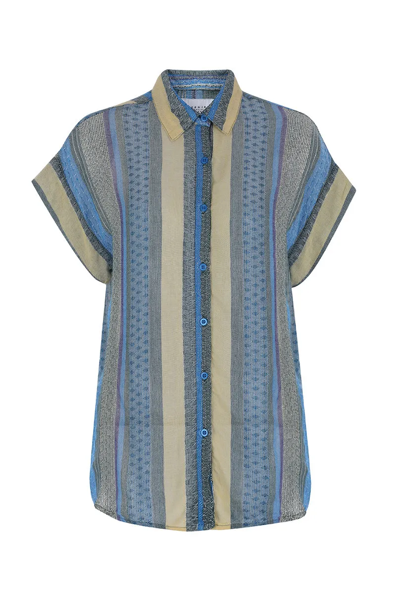 The Short Sleeve Boyfriend Shirt sold by The Shirt by Rochelle Behrens