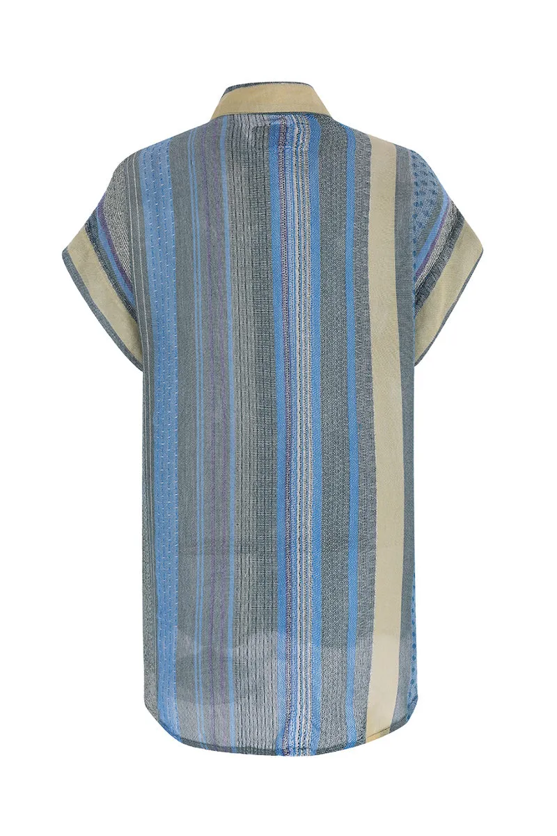 The Short Sleeve Boyfriend Shirt sold by The Shirt by Rochelle Behrens product image thumbnail 2