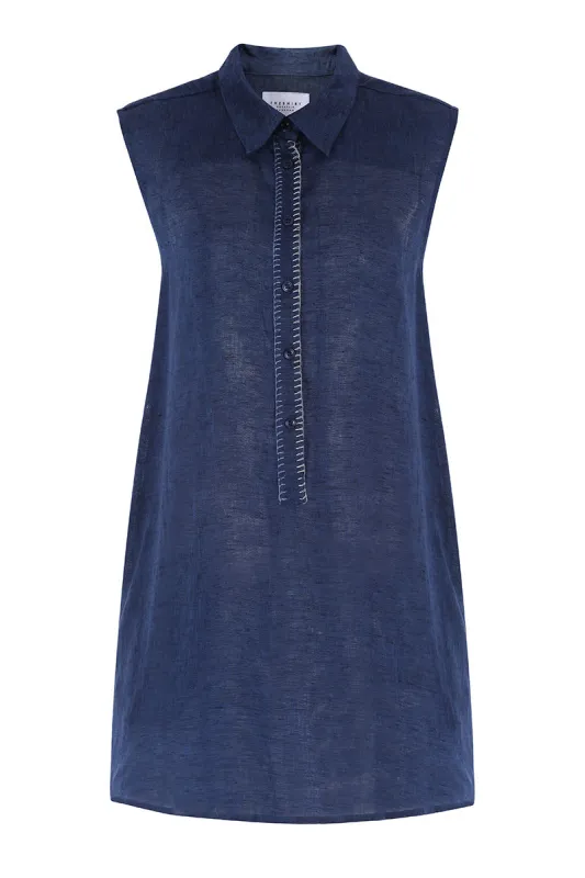 The Sleeveless Raya Dress sold by The Shirt by Rochelle Behrens