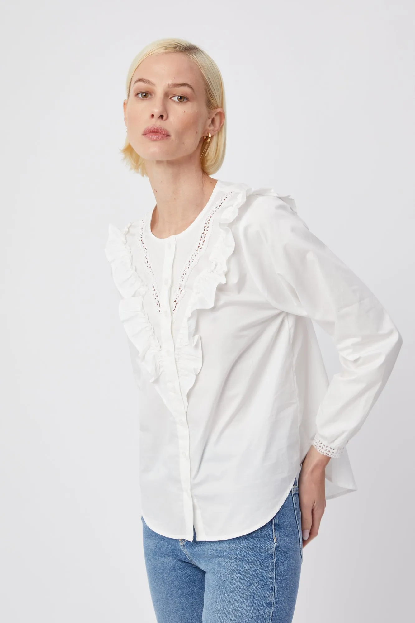 The Lindsay Shirt sold by The Shirt by Rochelle Behrens product image thumbnail 5