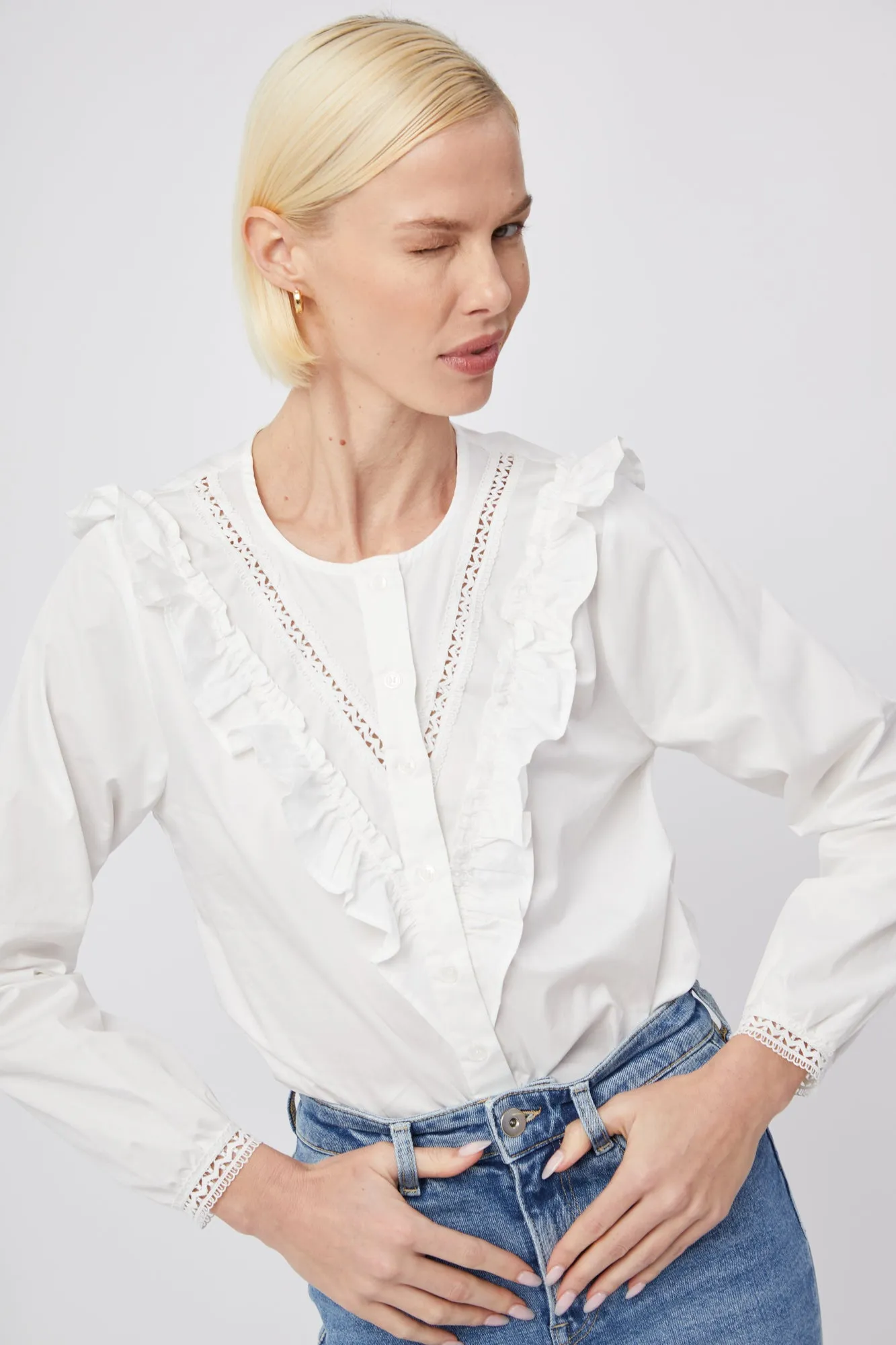 The Lindsay Shirt sold by The Shirt by Rochelle Behrens