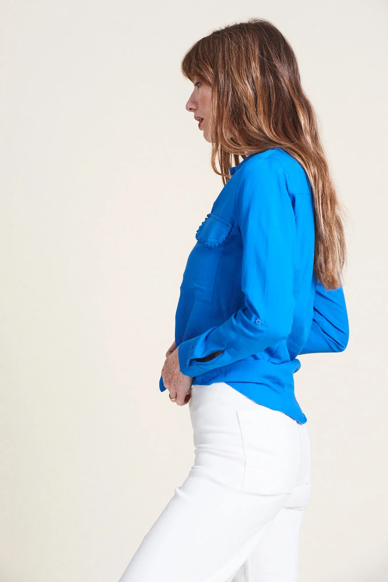 The Pom Pom Shirt sold by The Shirt by Rochelle Behrens product image thumbnail 3