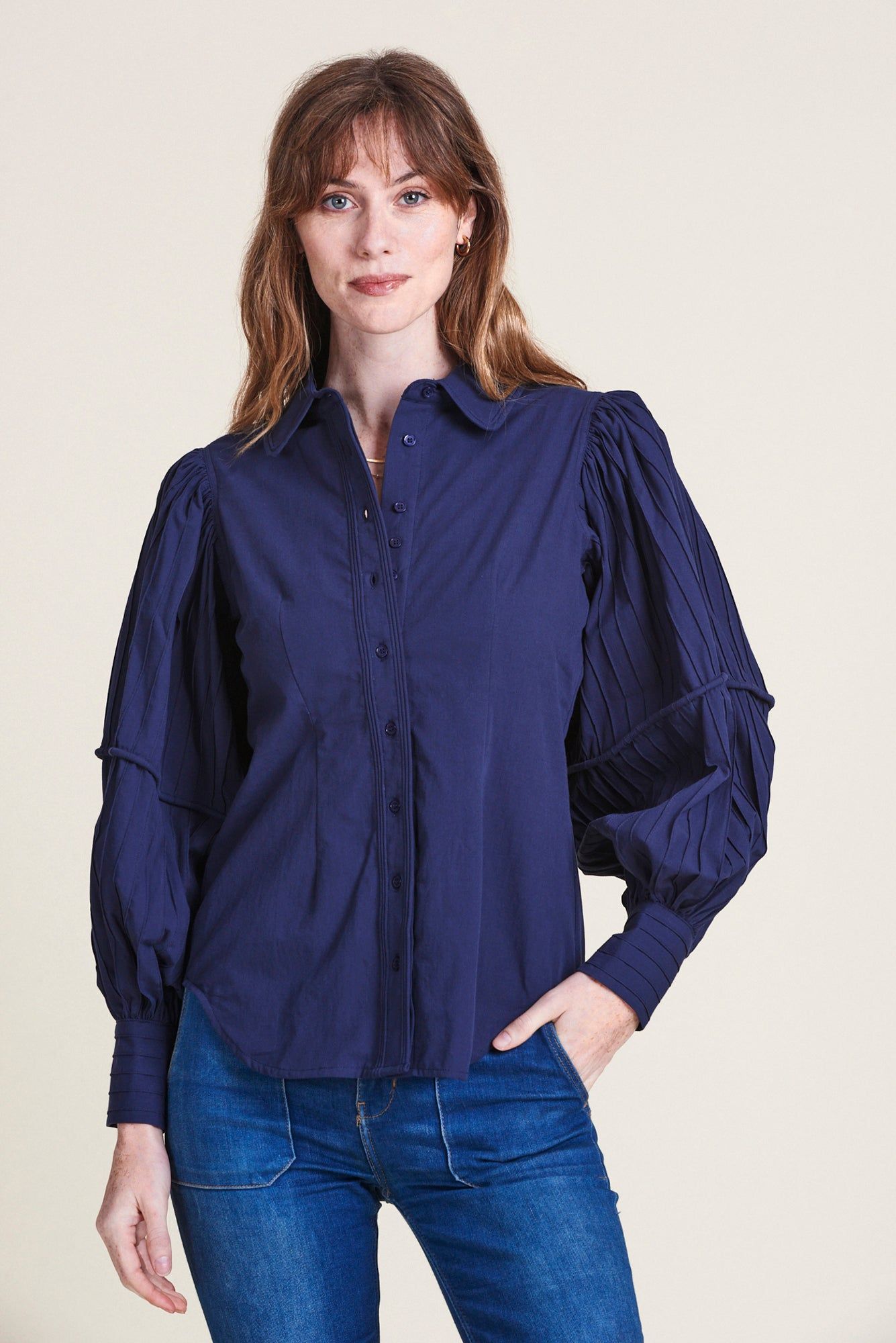 The Olivia Shirt sold by The Shirt by Rochelle Behrens product image thumbnail 3