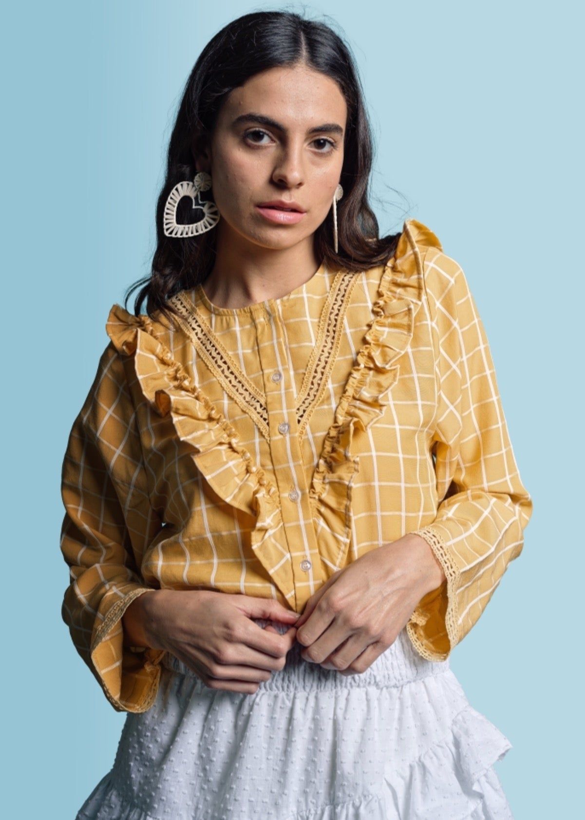 The Lindsay Shirt sold by The Shirt by Rochelle Behrens product image thumbnail 2