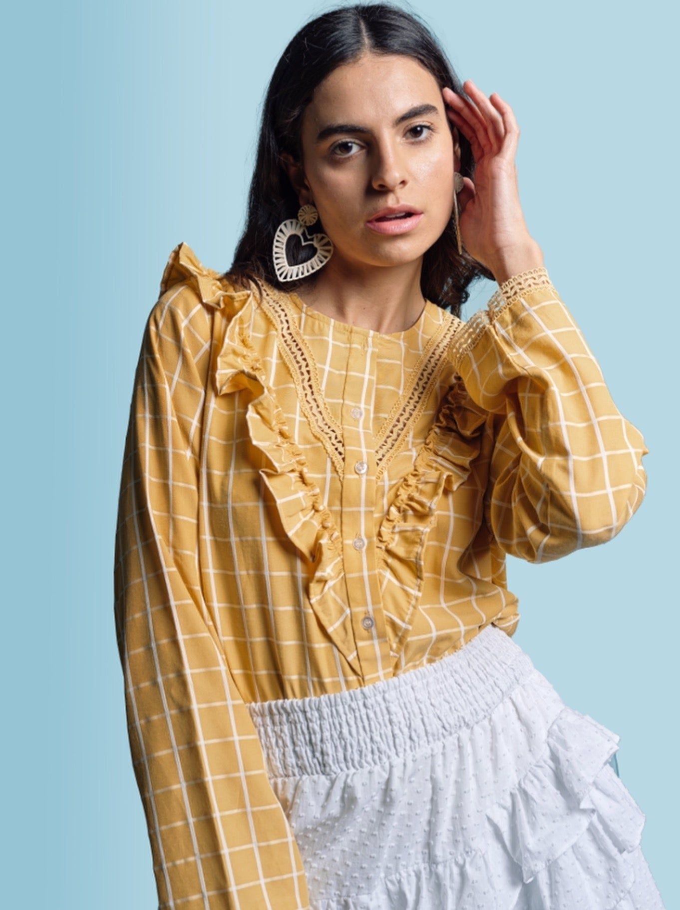 The Lindsay Shirt sold by The Shirt by Rochelle Behrens