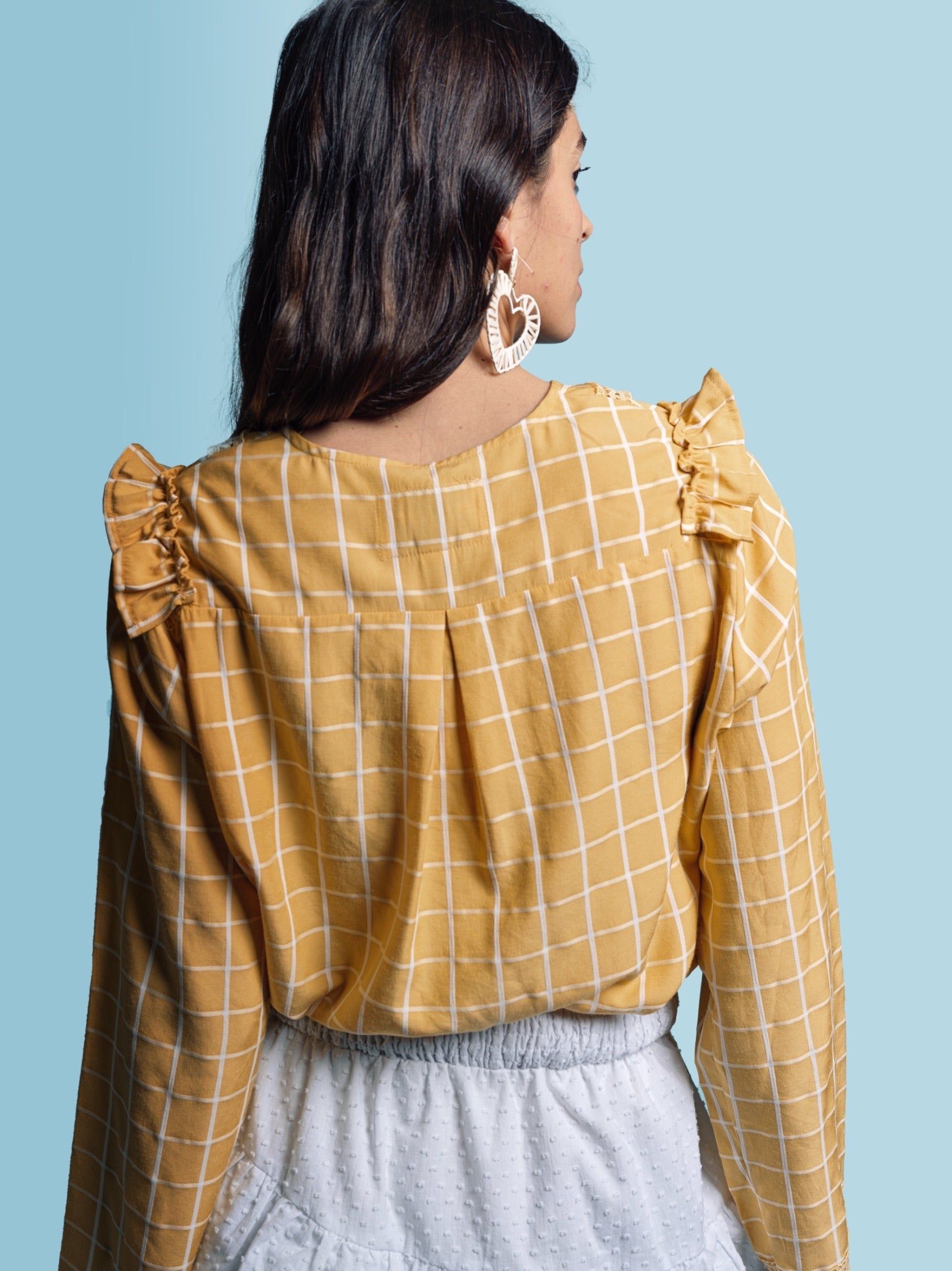 The Lindsay Shirt sold by The Shirt by Rochelle Behrens product image thumbnail 4