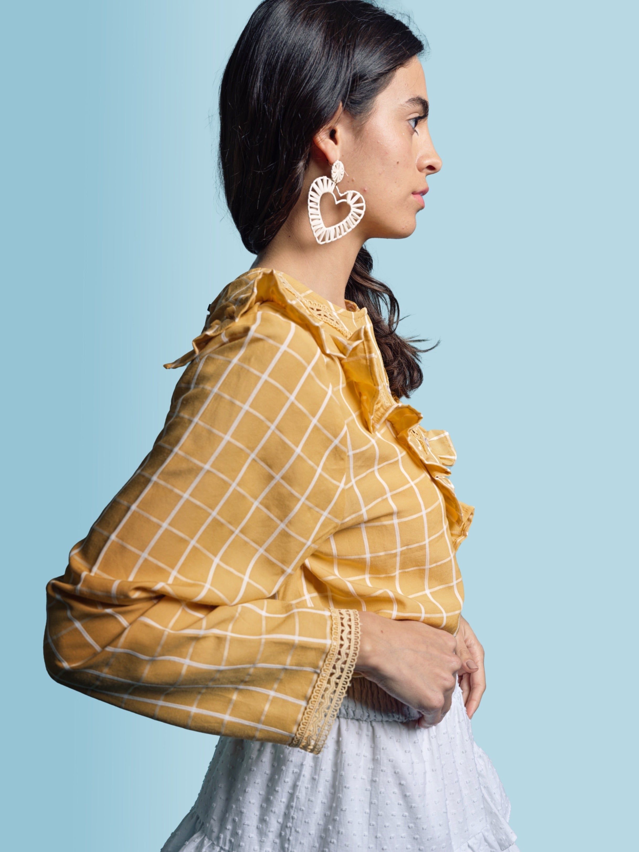 The Lindsay Shirt sold by The Shirt by Rochelle Behrens product image thumbnail 3