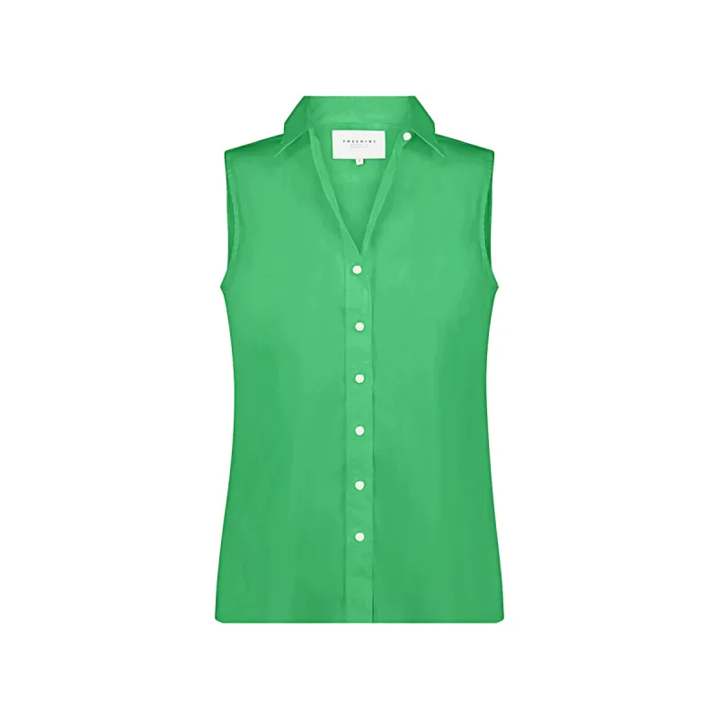 The Sleeveless Shirt sold by The Shirt by Rochelle Behrens