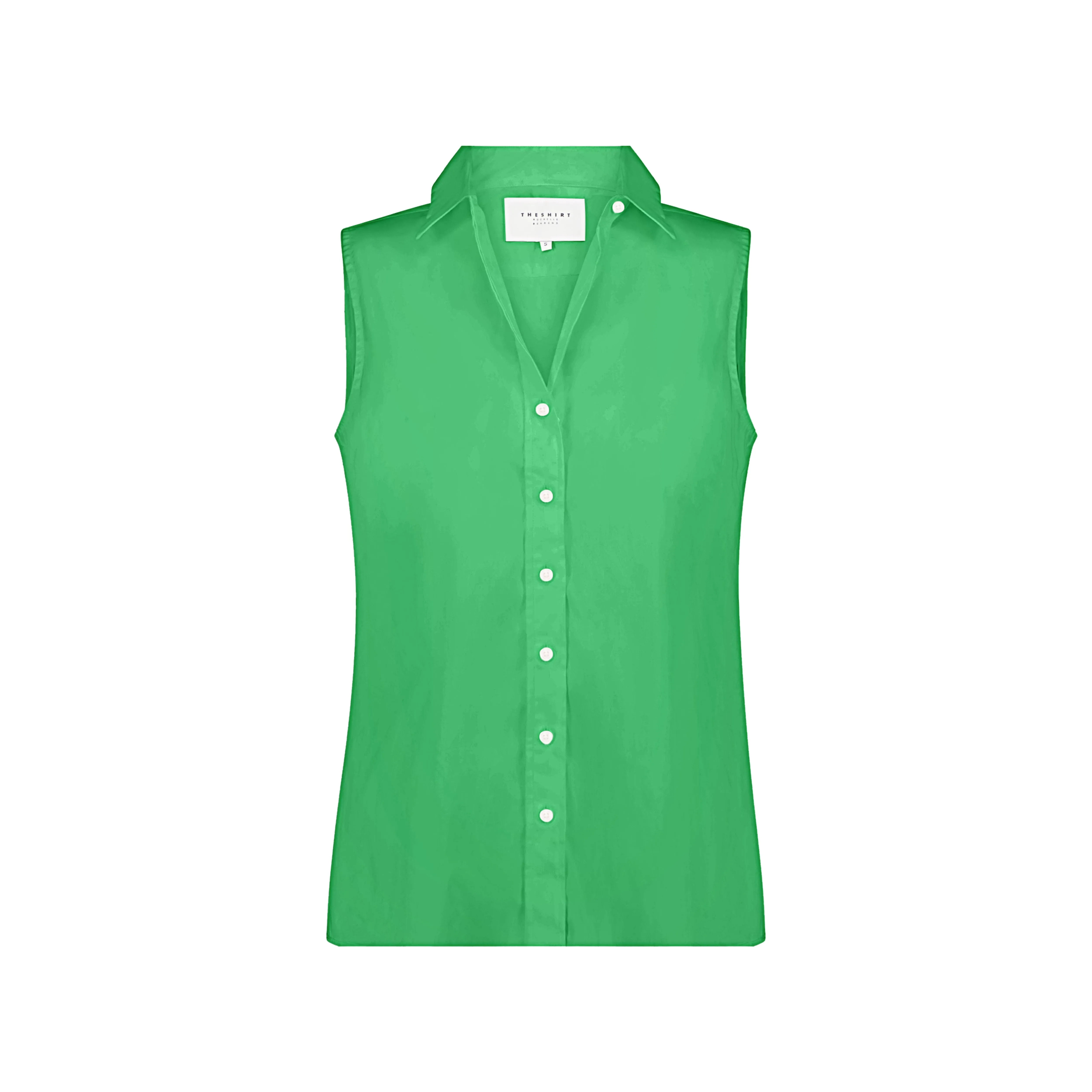 The Sleeveless Shirt sold by The Shirt by Rochelle Behrens
