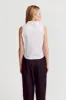 The Boxy Cropped Sleeveless Shirt sold by The Shirt by Rochelle Behrens