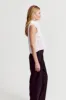 The Boxy Cropped Sleeveless Shirt sold by The Shirt by Rochelle Behrens