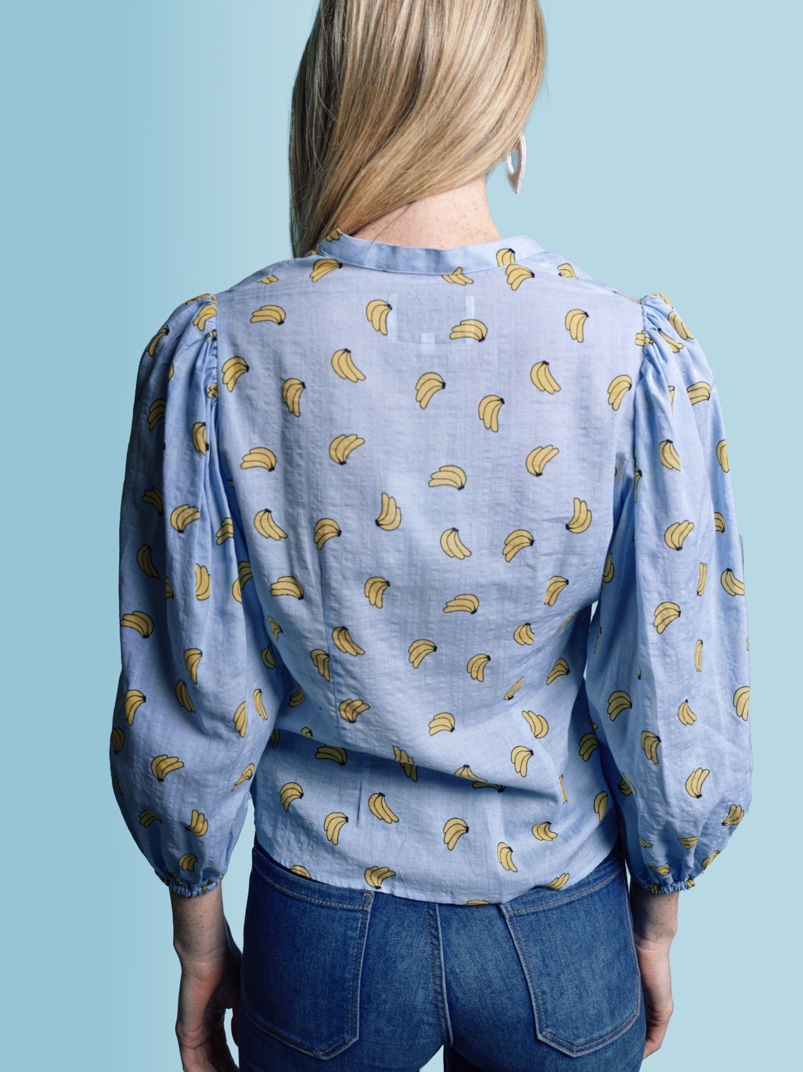 The Balloon Sleeve Shirt sold by The Shirt by Rochelle Behrens product image thumbnail 3