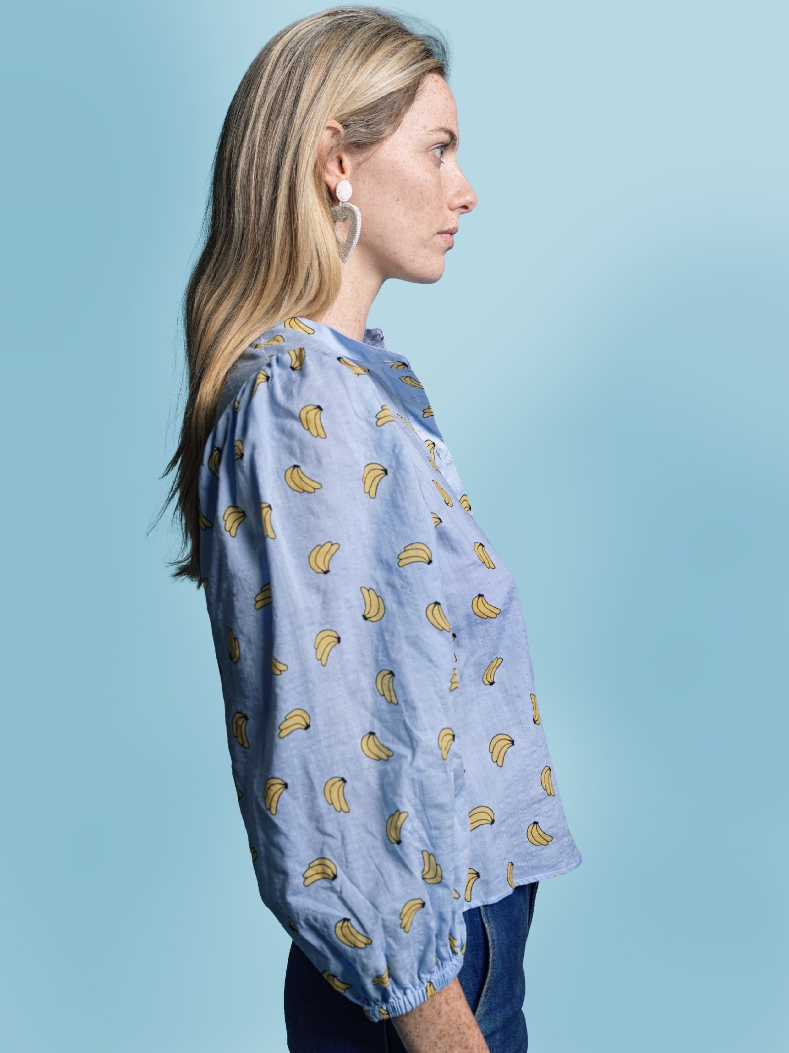 The Balloon Sleeve Shirt sold by The Shirt by Rochelle Behrens product image thumbnail 2