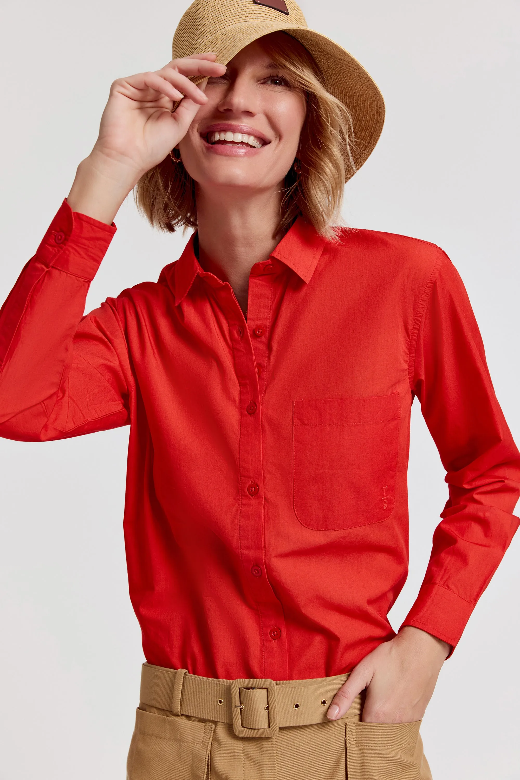 The Super Relaxed Boyfriend in Cotton sold by The Shirt by Rochelle Behrens