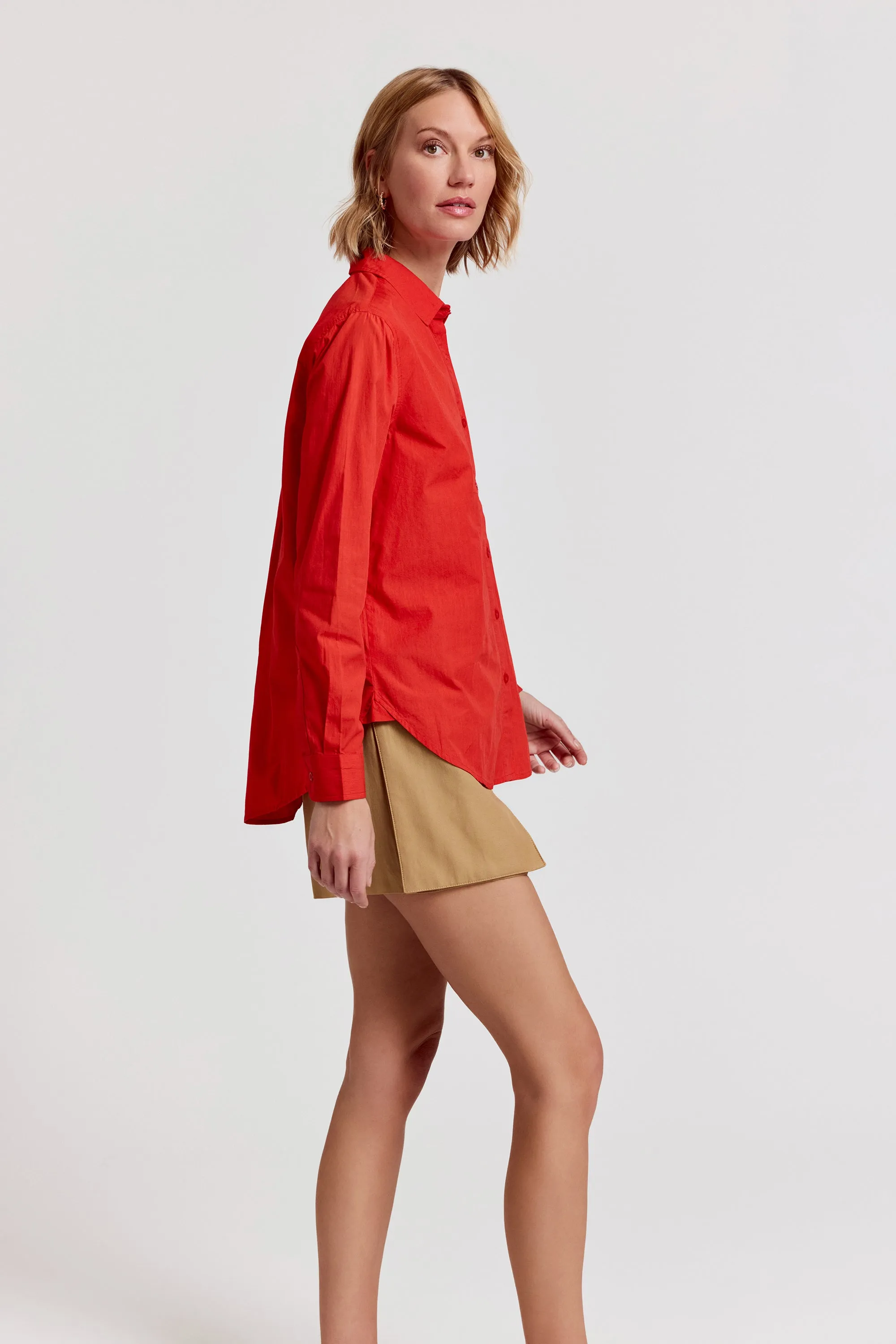 The Super Relaxed Boyfriend in Cotton sold by The Shirt by Rochelle Behrens product image thumbnail 4