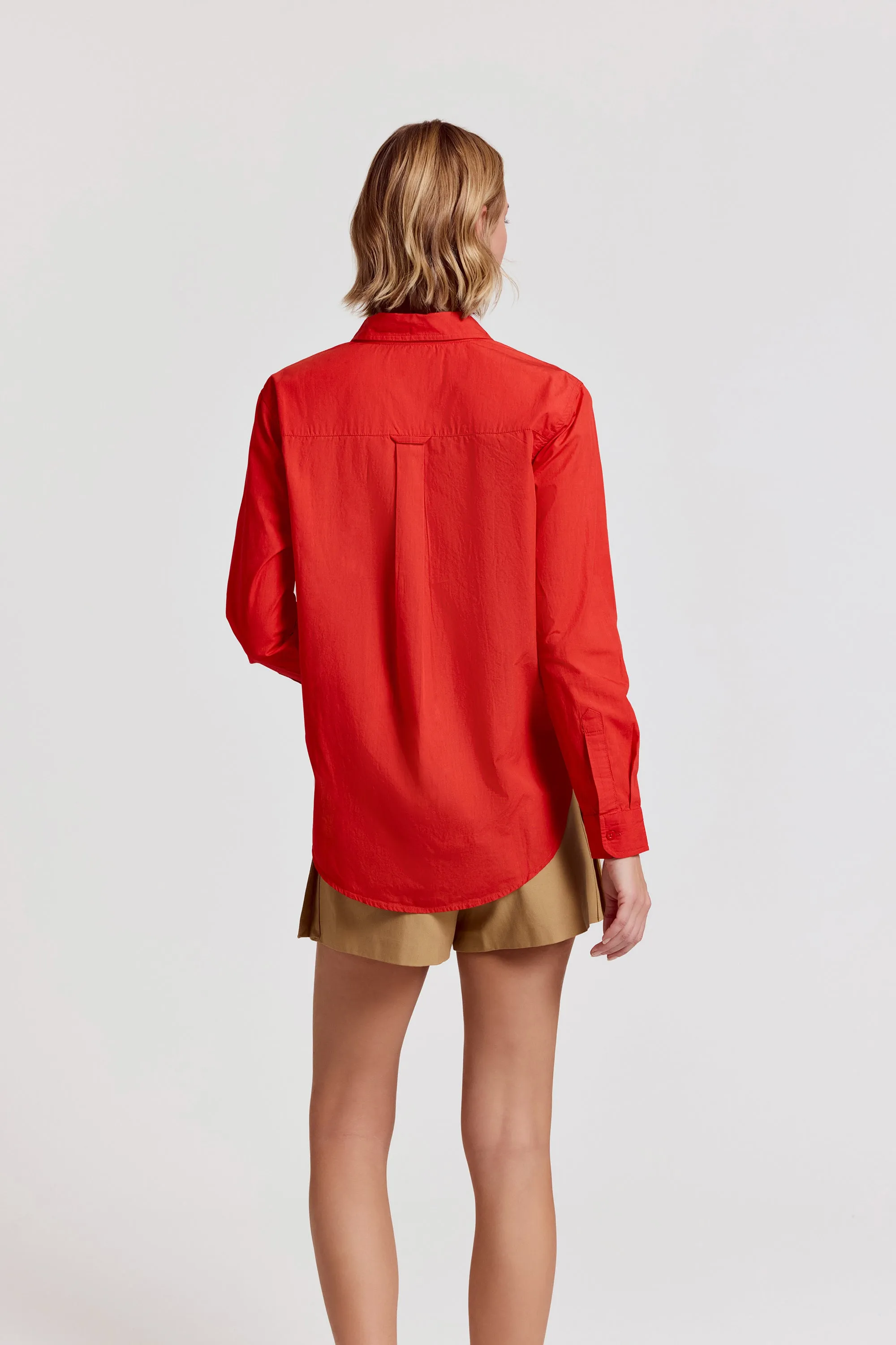 The Super Relaxed Boyfriend in Cotton sold by The Shirt by Rochelle Behrens product image thumbnail 5