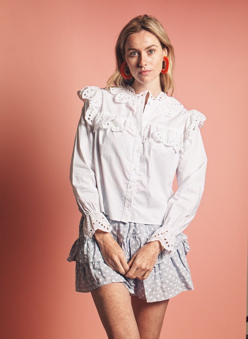 The Scarlett Shirt sold by The Shirt by Rochelle Behrens product image thumbnail 5