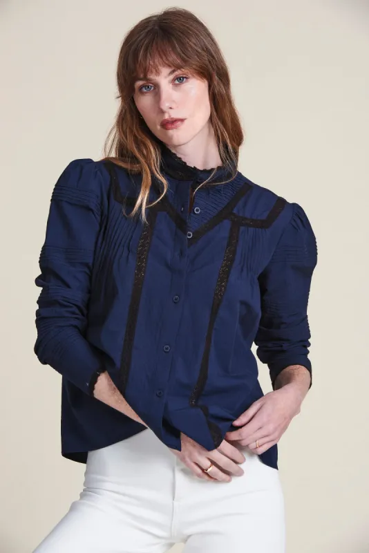 The Priya Shirt sold by The Shirt by Rochelle Behrens