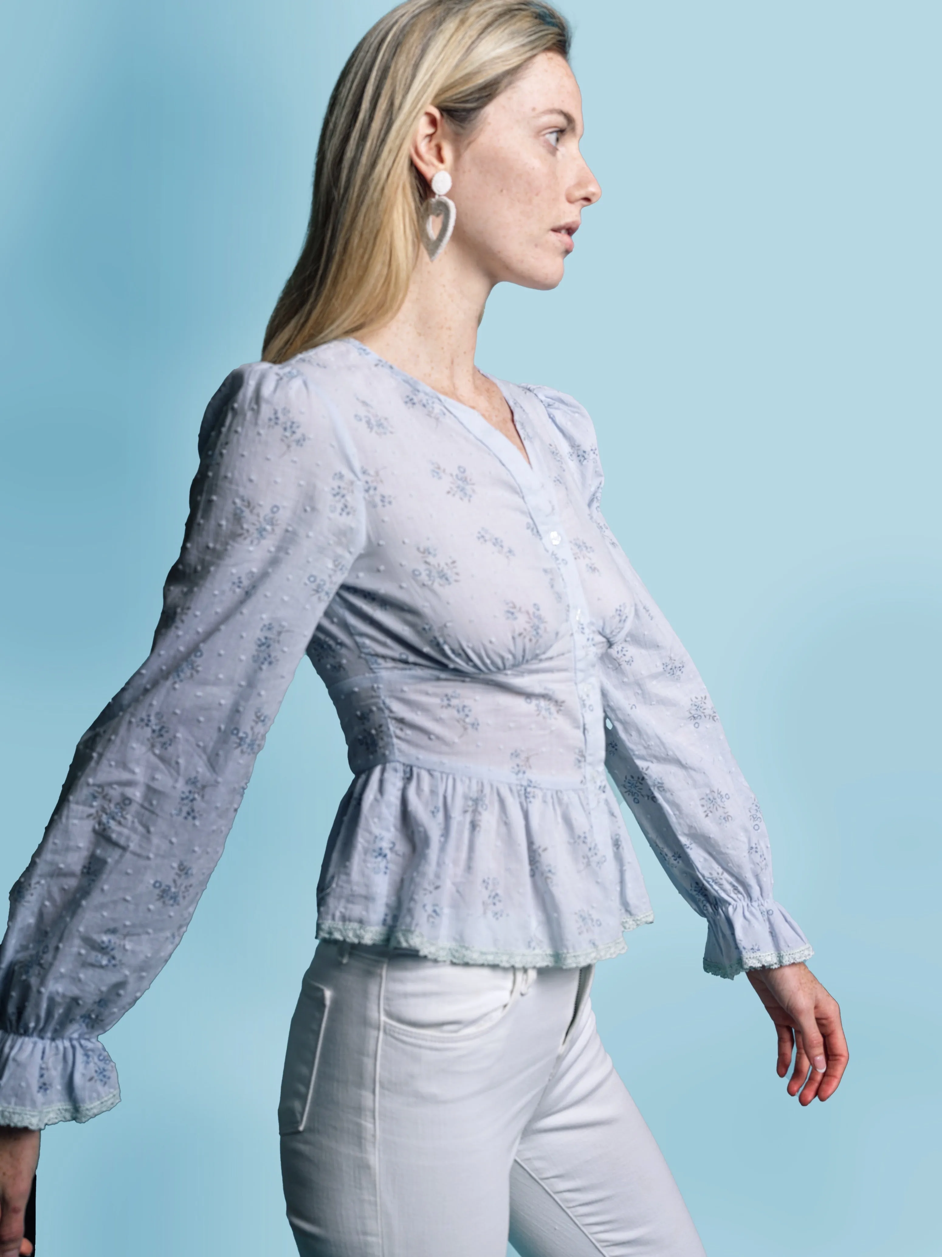 The Caro Shirt sold by The Shirt by Rochelle Behrens product image thumbnail 2