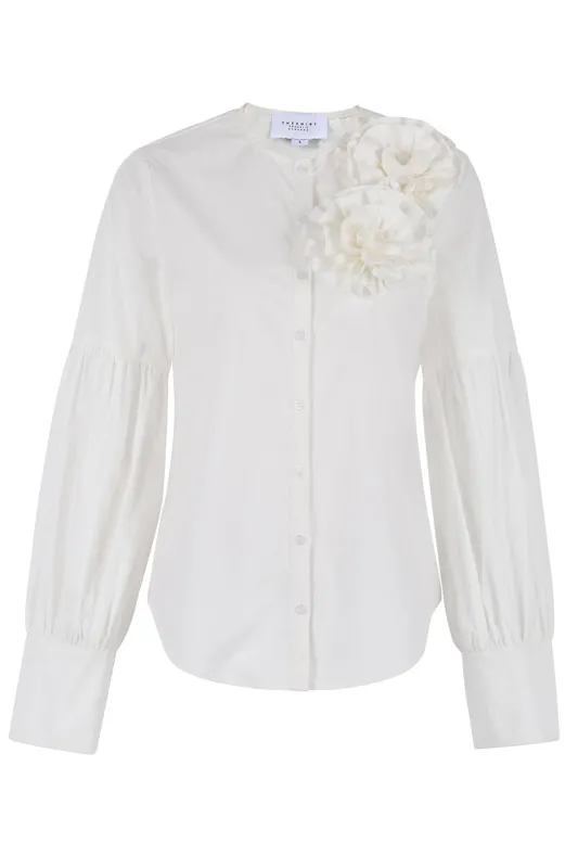 The Louisa Shirt sold by The Shirt by Rochelle Behrens