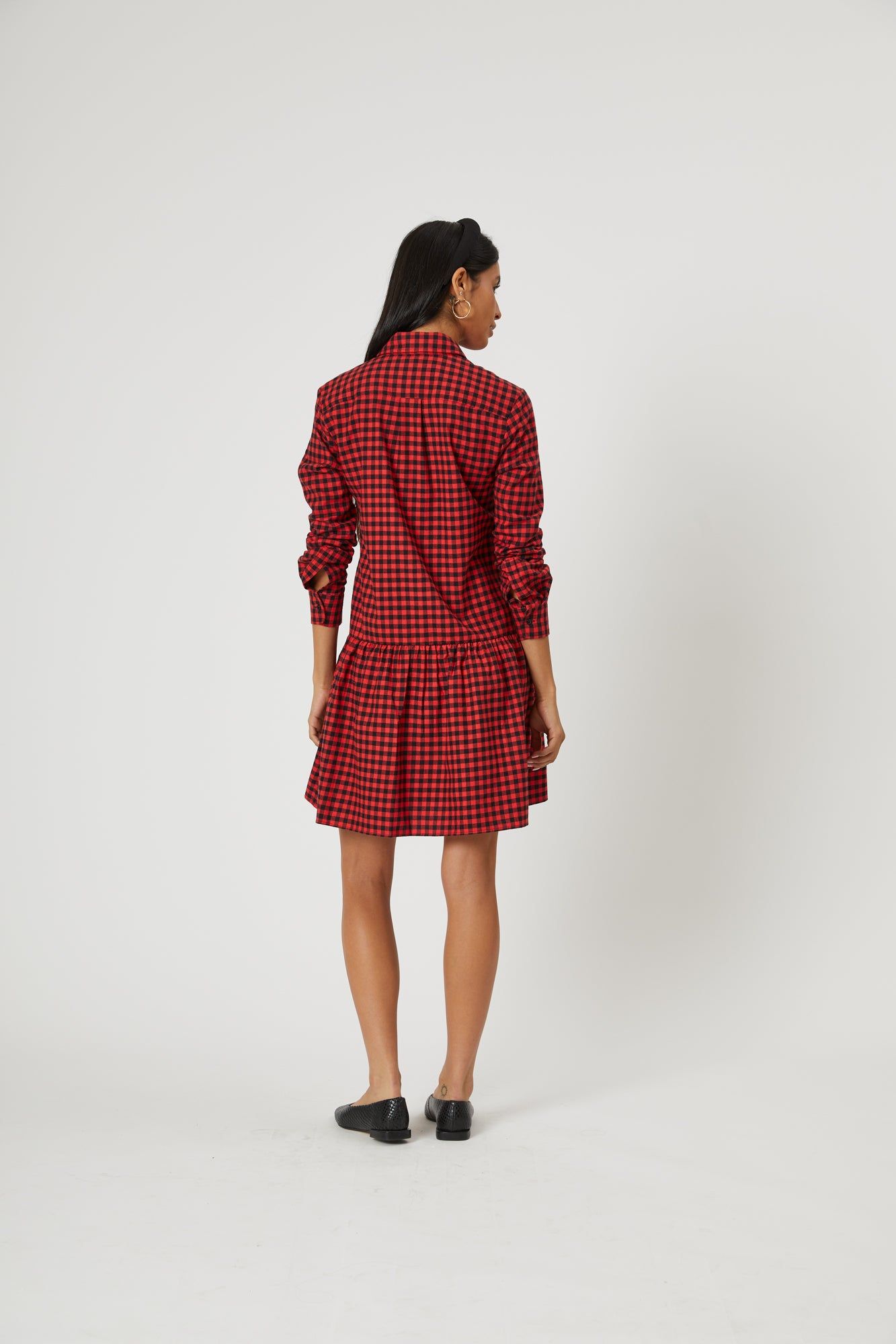 The Drop Waist Shirt Dress sold by The Shirt by Rochelle Behrens product image thumbnail 5