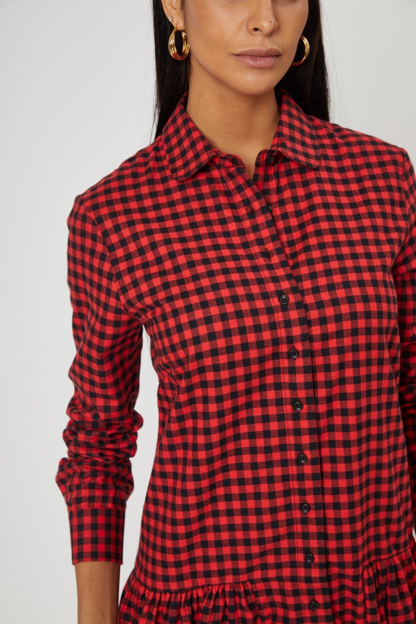 The Drop Waist Shirt Dress sold by The Shirt by Rochelle Behrens product image thumbnail 2