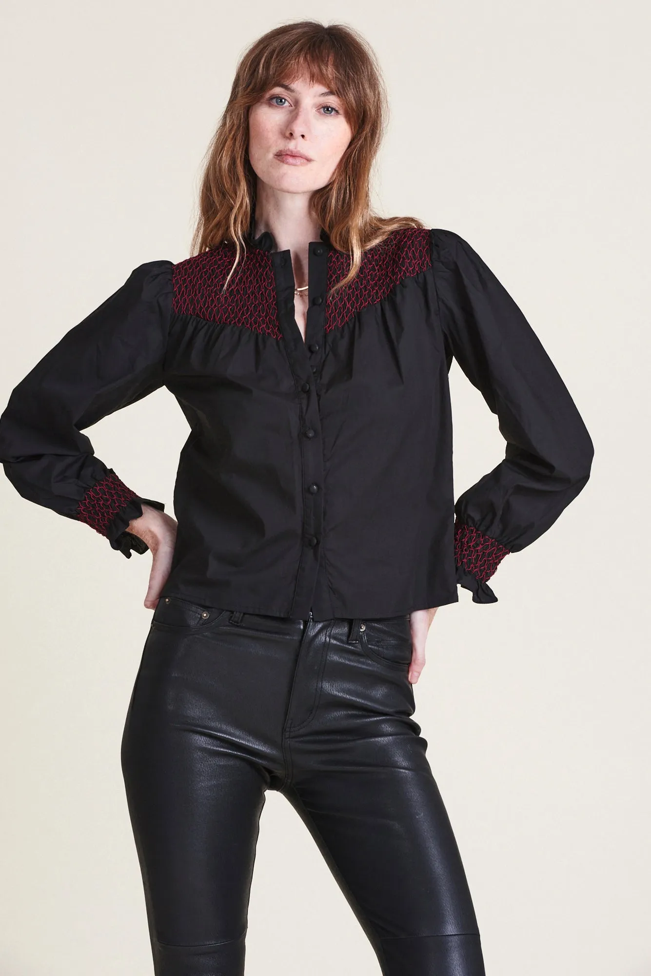 The Nicole Shirt sold by The Shirt by Rochelle Behrens