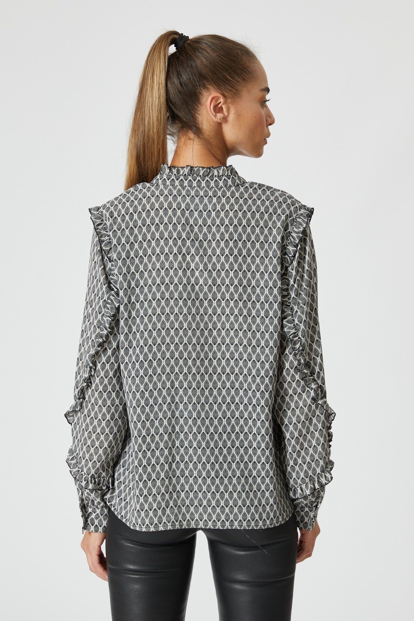 The Long Sleeve Sacha Shirt sold by The Shirt by Rochelle Behrens product image thumbnail 4