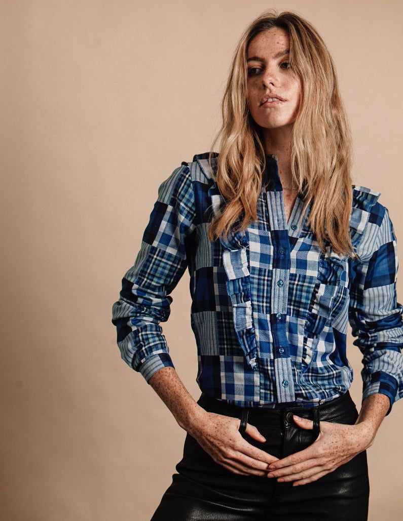 The Ruffle Shirt sold by The Shirt by Rochelle Behrens product image thumbnail 3