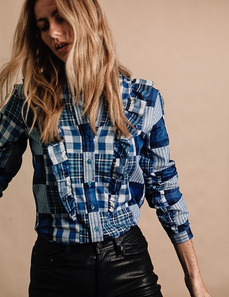 The Ruffle Shirt sold by The Shirt by Rochelle Behrens product image thumbnail 4