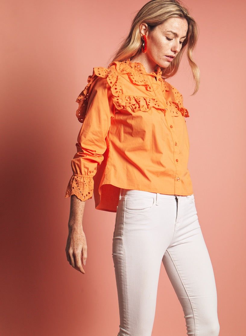 The Scarlett Shirt sold by The Shirt by Rochelle Behrens product image thumbnail 4