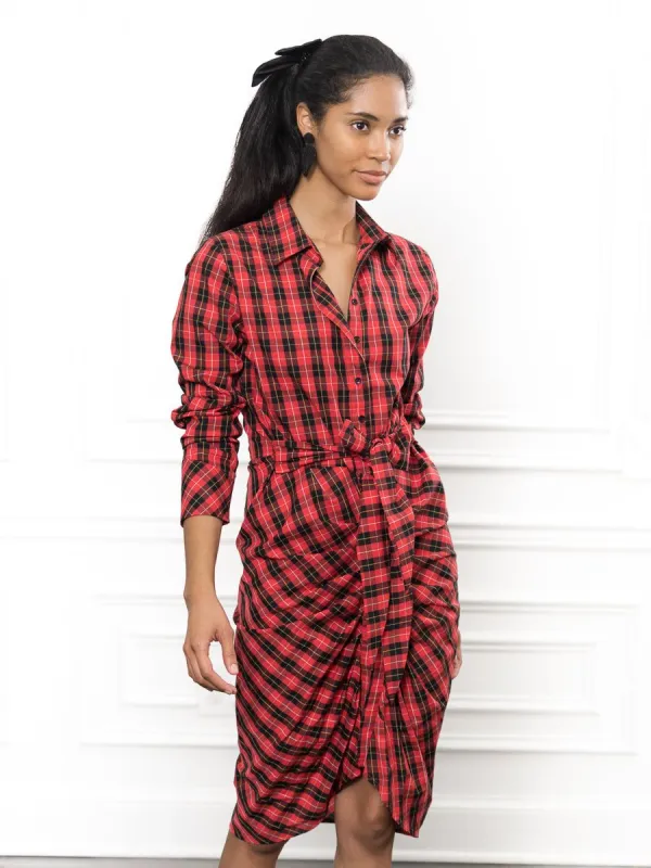 The Wrap Front Dress sold by The Shirt by Rochelle Behrens