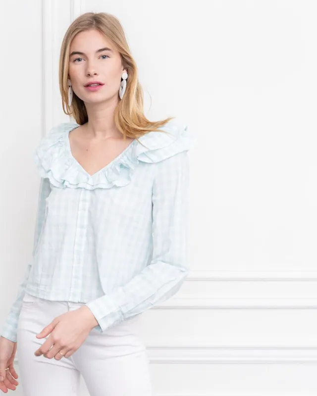 The Amalia Shirt sold by The Shirt by Rochelle Behrens