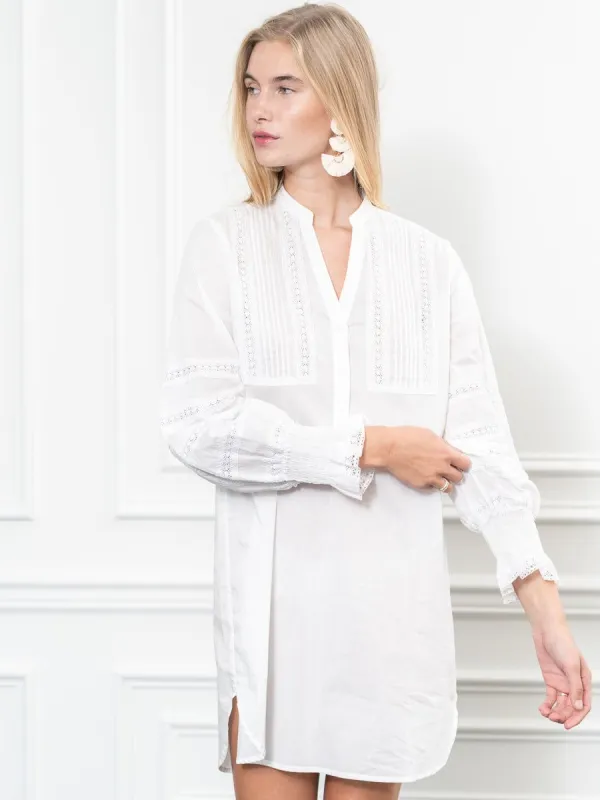 The Isabel Shirt Dress sold by The Shirt by Rochelle Behrens